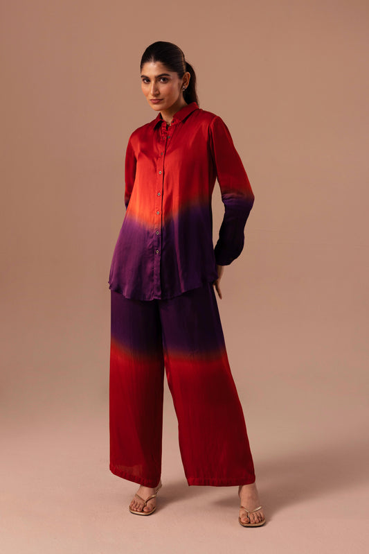 Ava Co-ord Set - Red