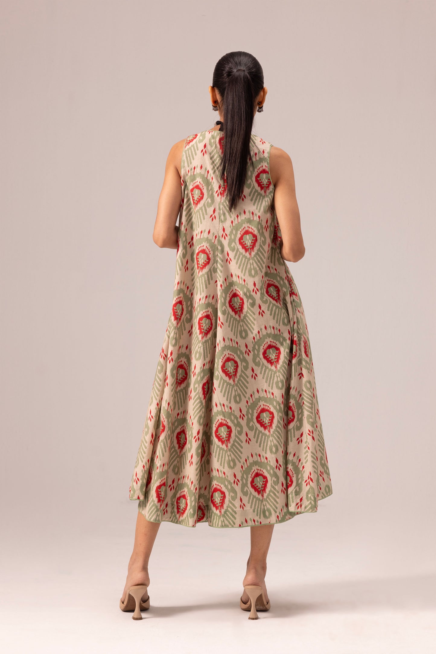 Orchid Dress Off White