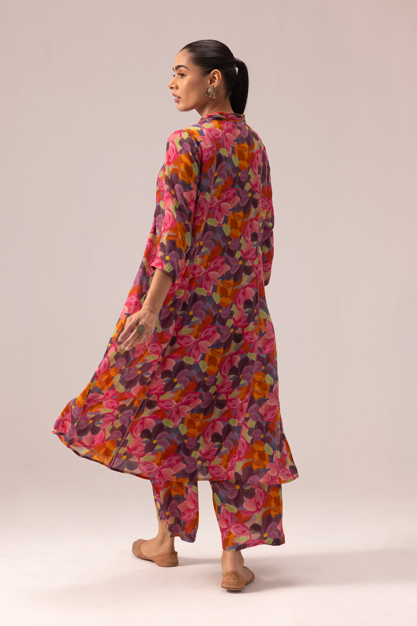 Thea Kurta Pant Set Multicolor