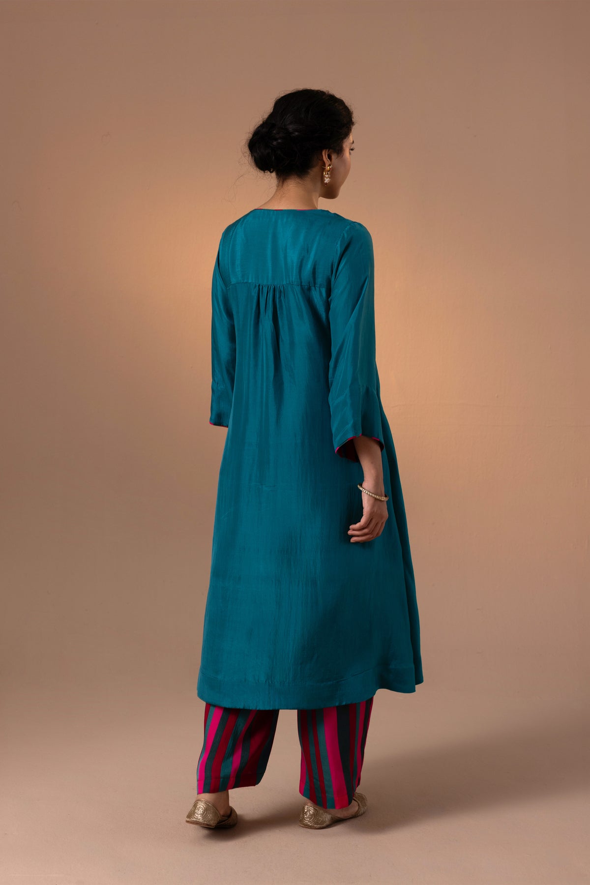 Chaya Kurta Set - Turquoise