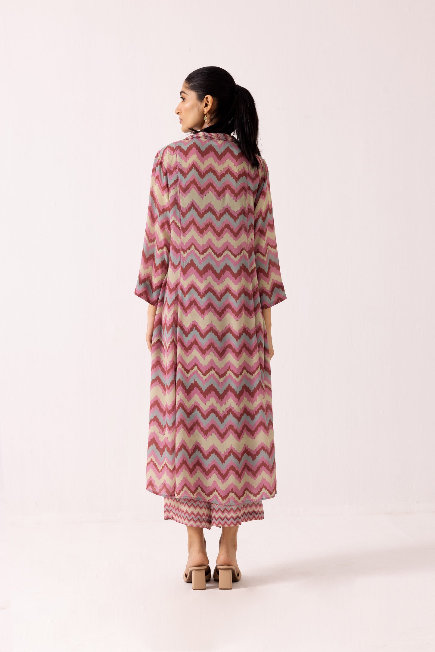 Thea Chevron Set Pink