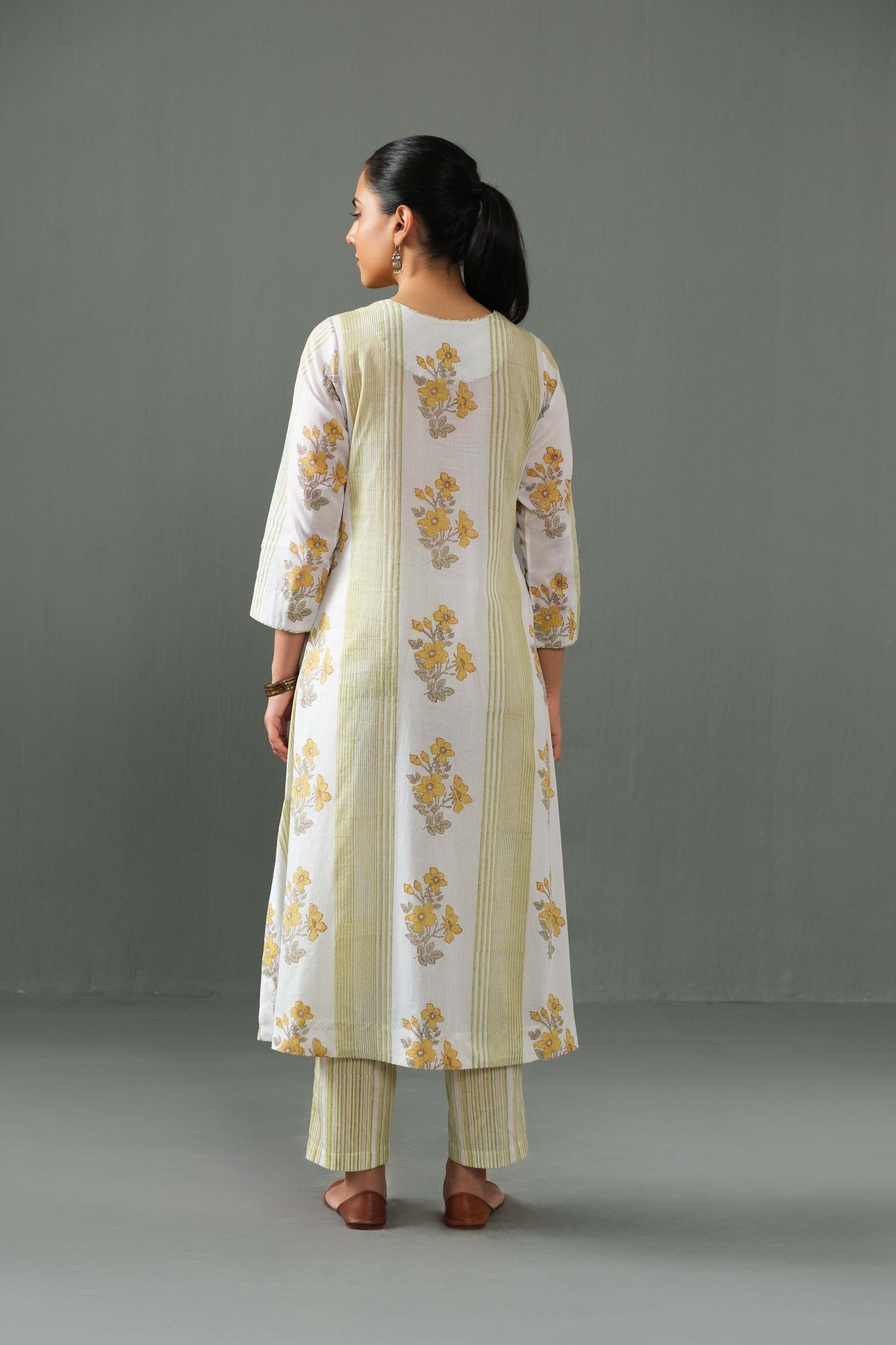 Jule kurta set yellow