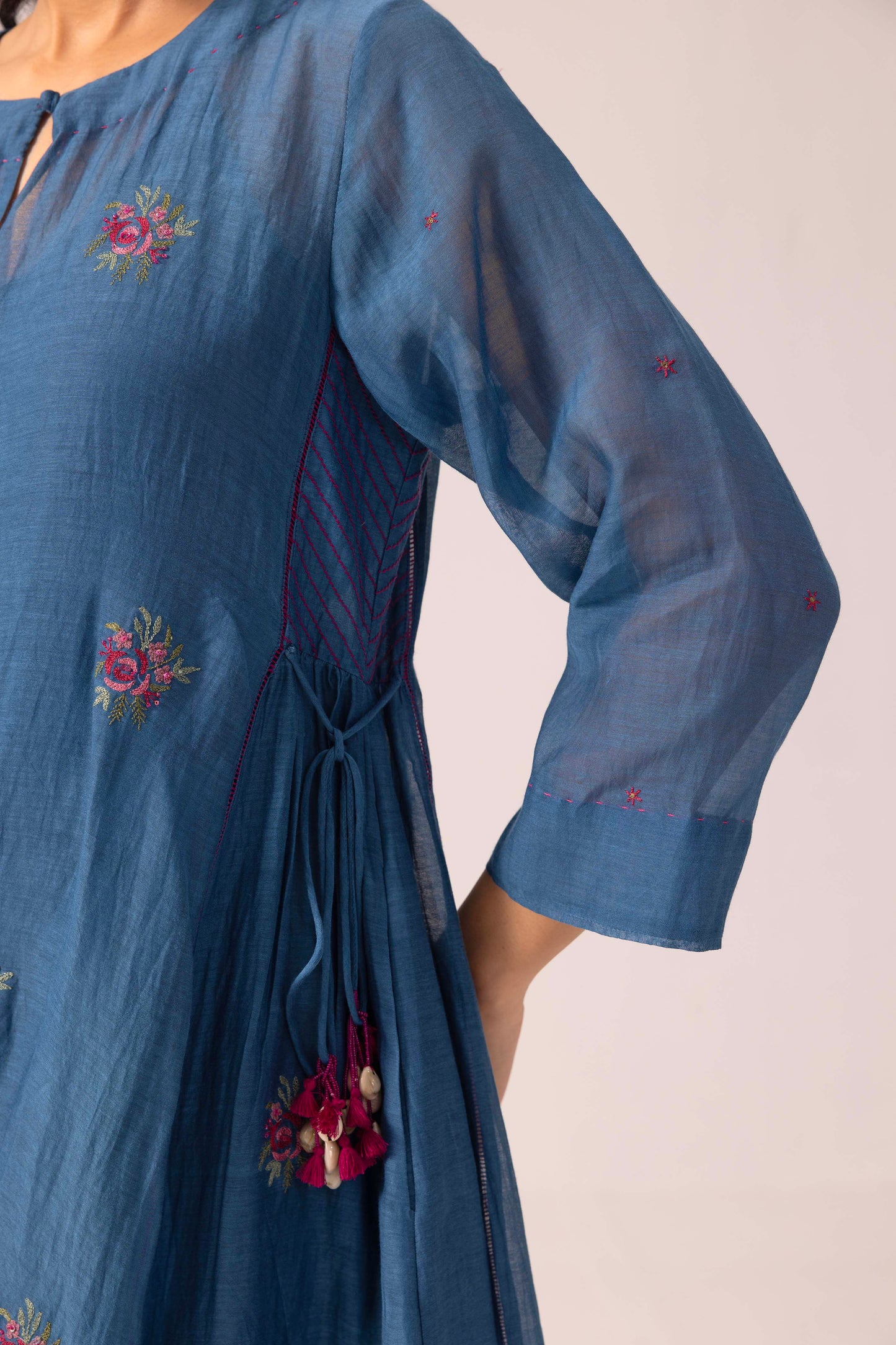 Kashish Kurta Set Blue