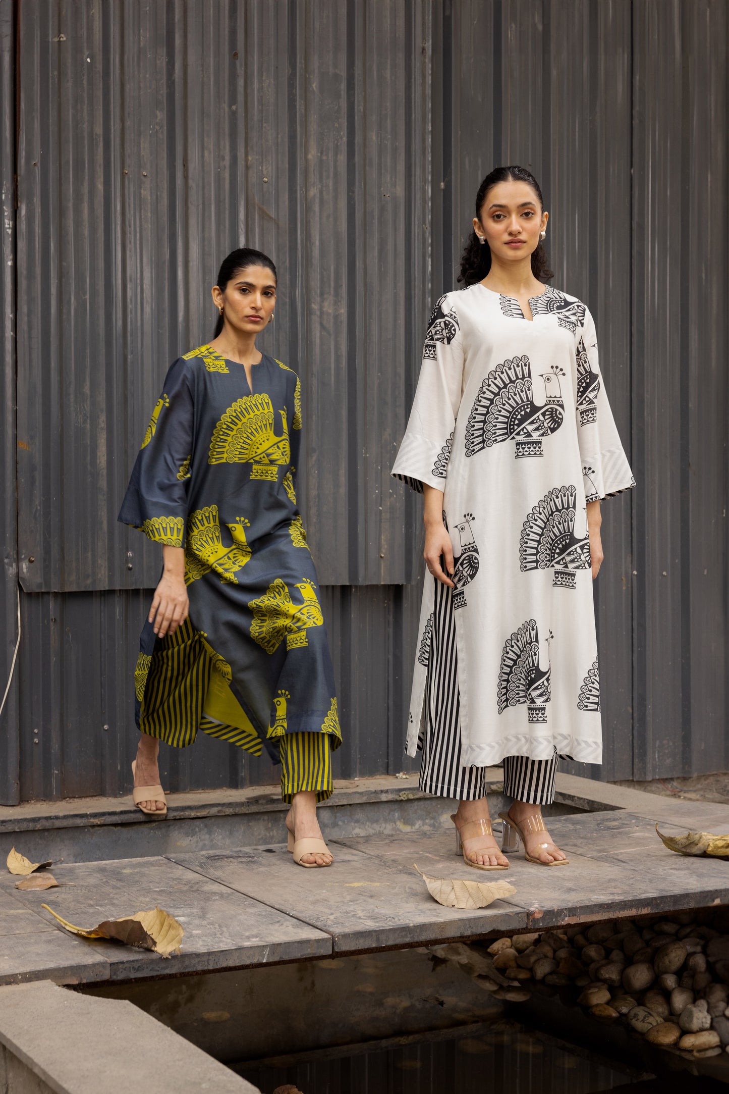 Mayuri Kurta Set Grey