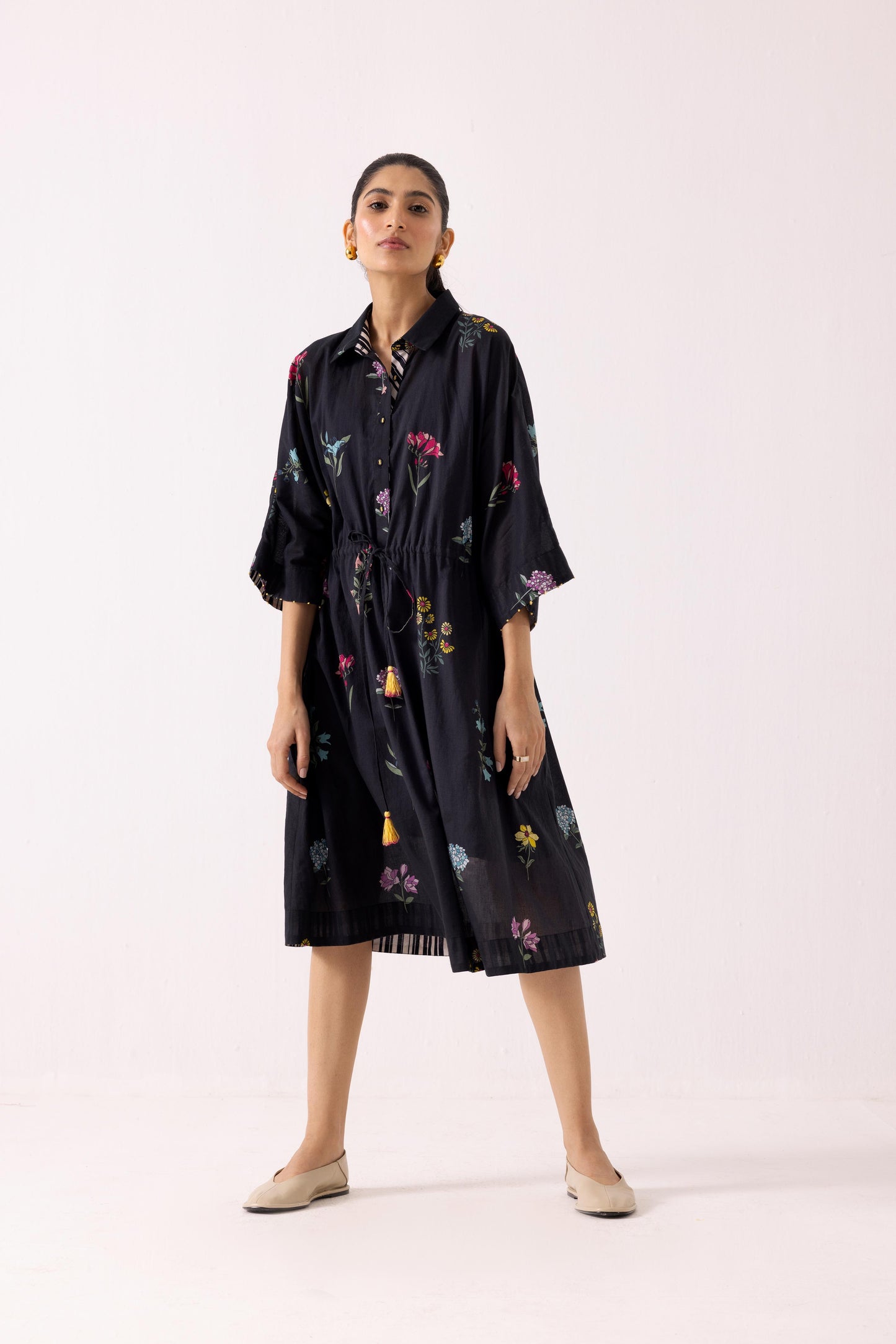 Zinnia Dress Black