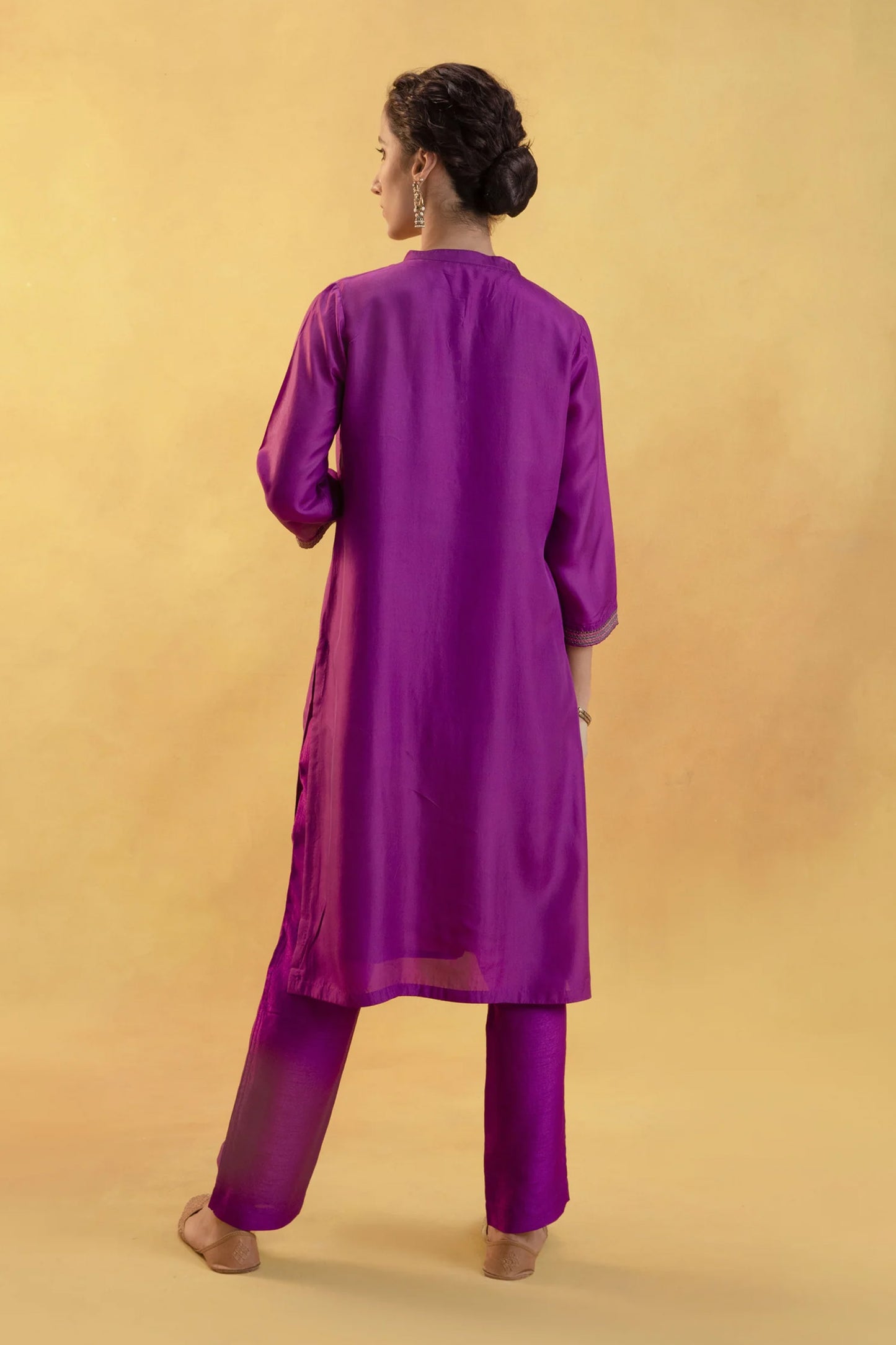 Abha Bandh Gala Kurta Set of 3
