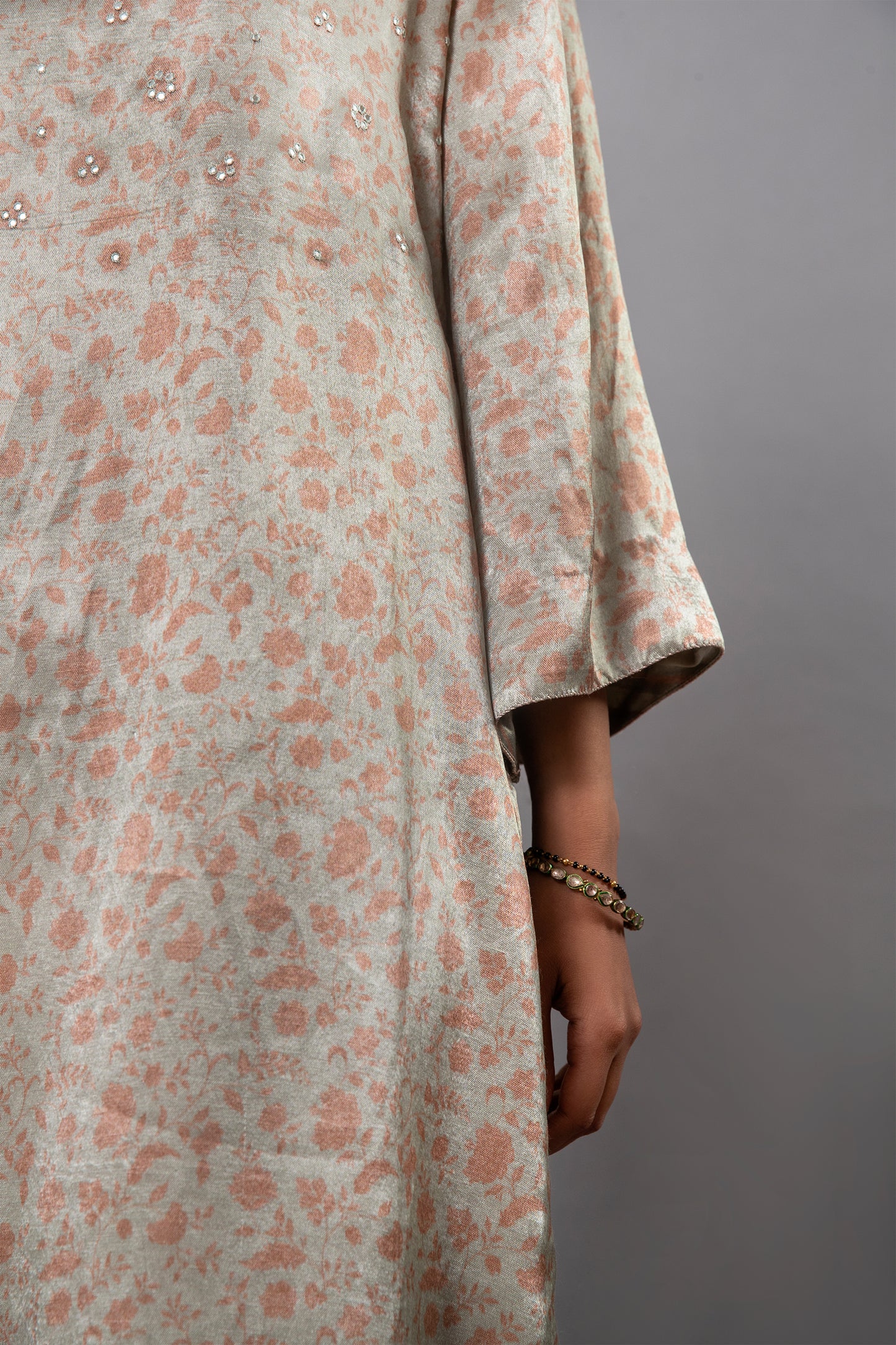 Prisha Kurta Set Aqua