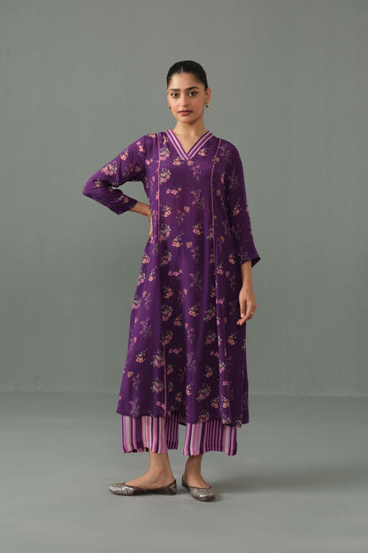 Thea Co-ord Set Purple