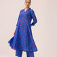 Thea Kurta Pant set Blue