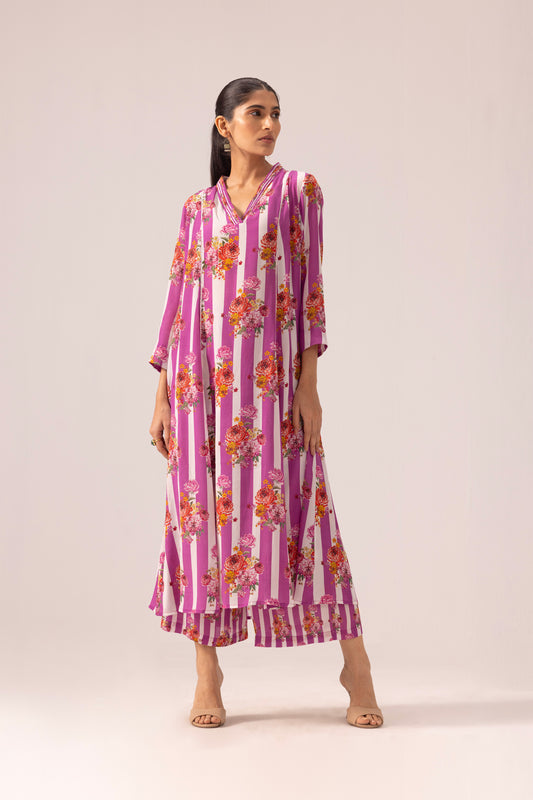 Thea Kurta Pant Set Pink