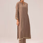 Riya Kurta Set Brown