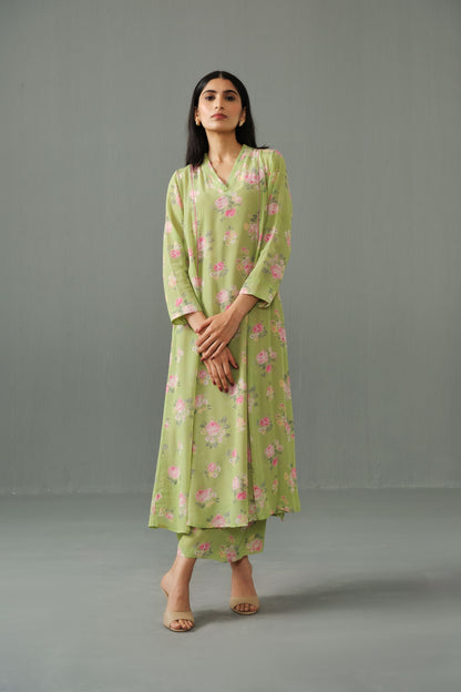 Thea Rose co-ord set Green