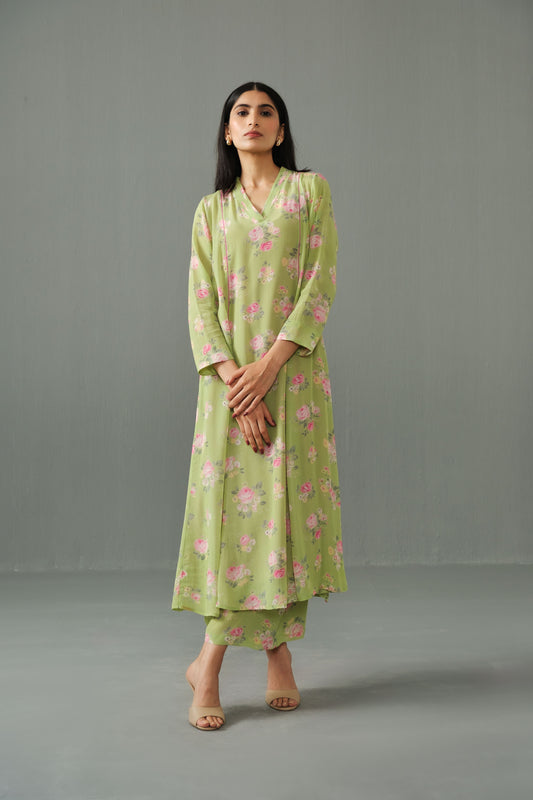 Thea Rose co-ord set Green