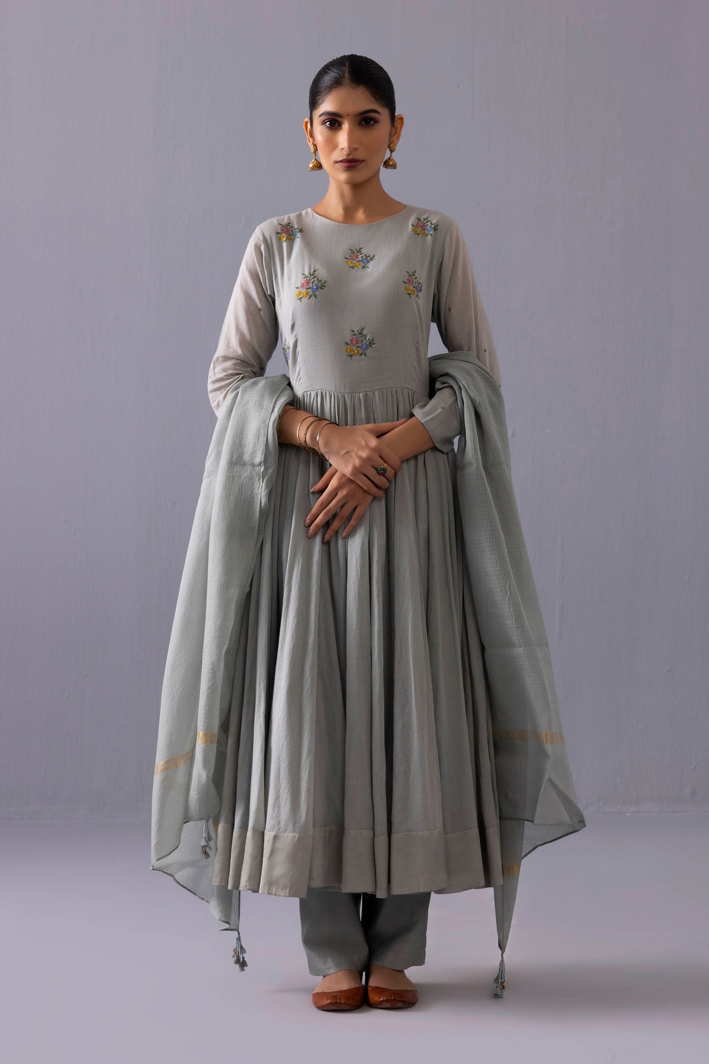 Latika Kurta Set Blue