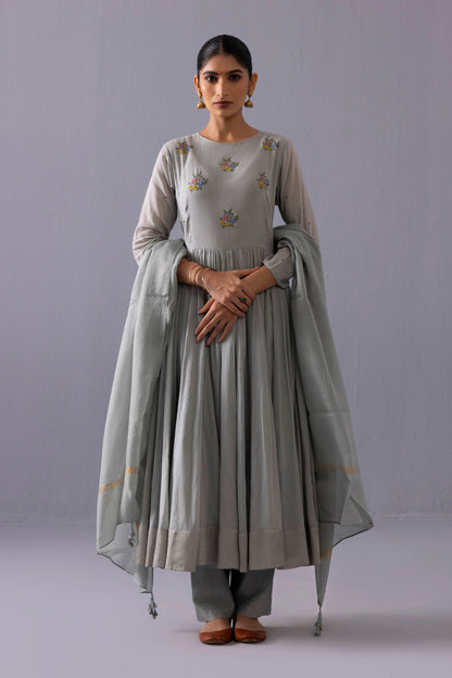 Latika Kurta Set Blue