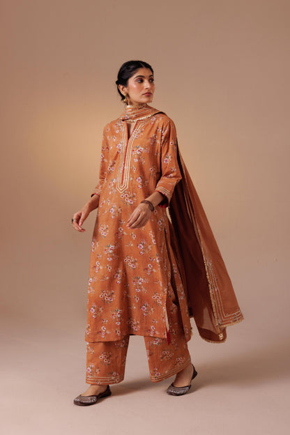 Avanti Printed Gota Brown