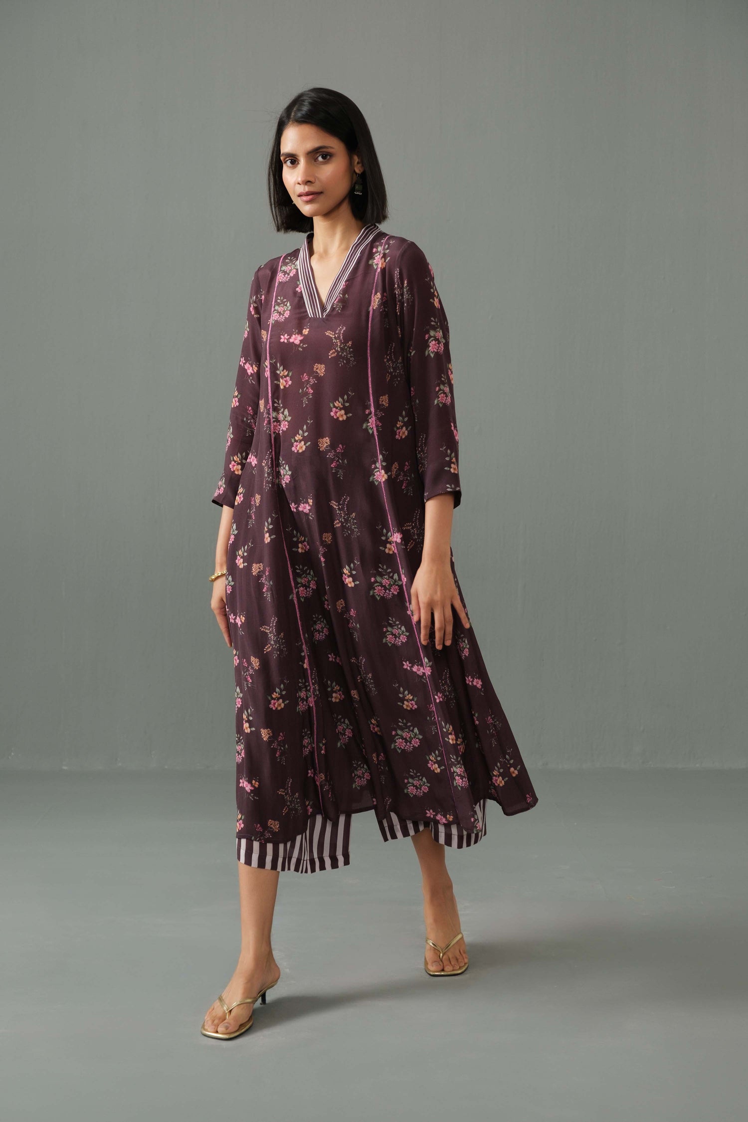Thea co-ord set Brown