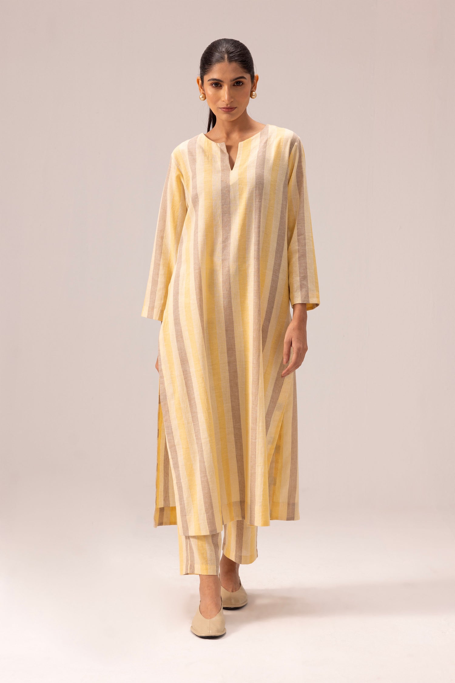 Riya Kurta Set Yellow