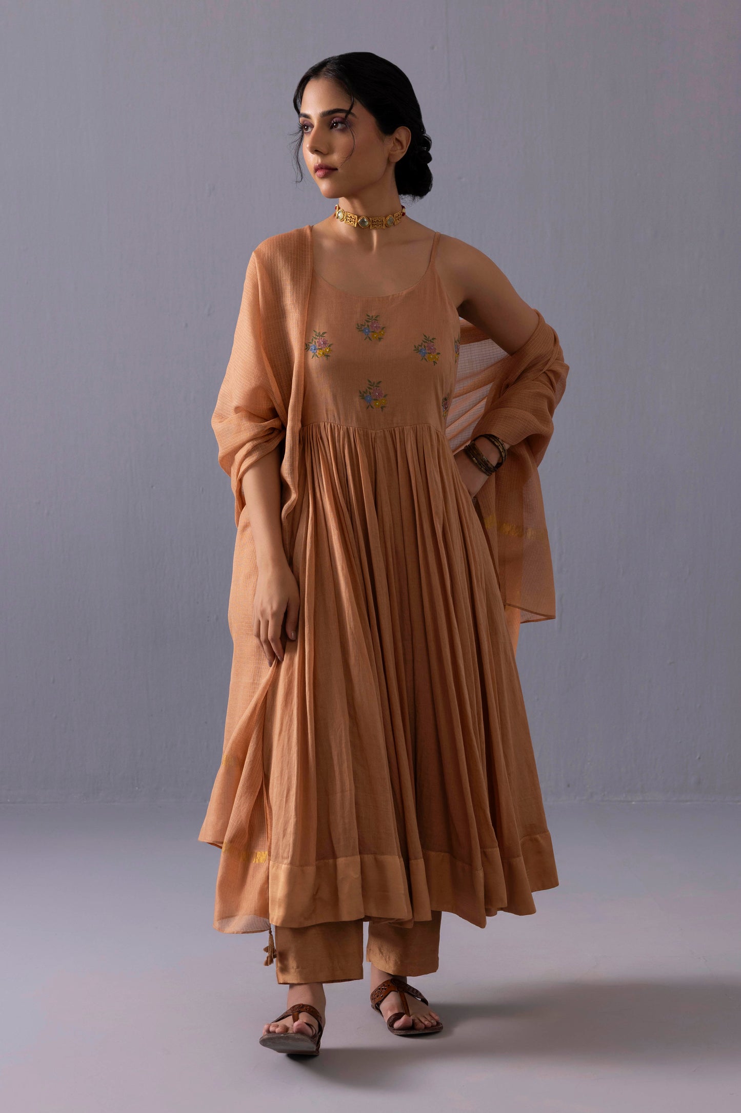 Mira Kurta Set Orange