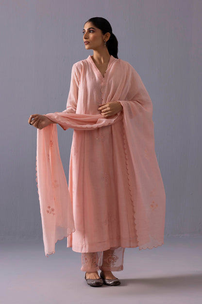 Ankita Kurta Set Powder Pink