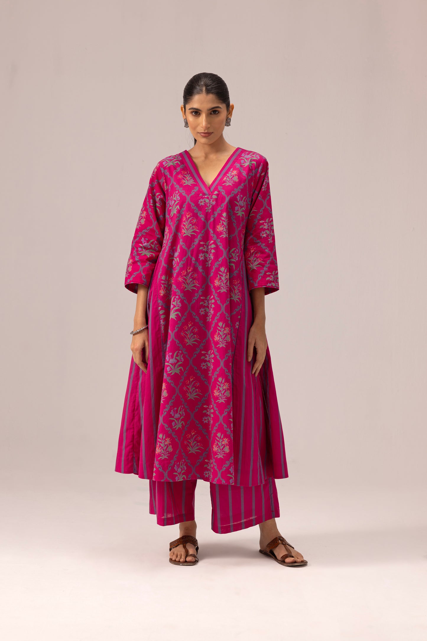 Jia Kurta Pant Set Pink