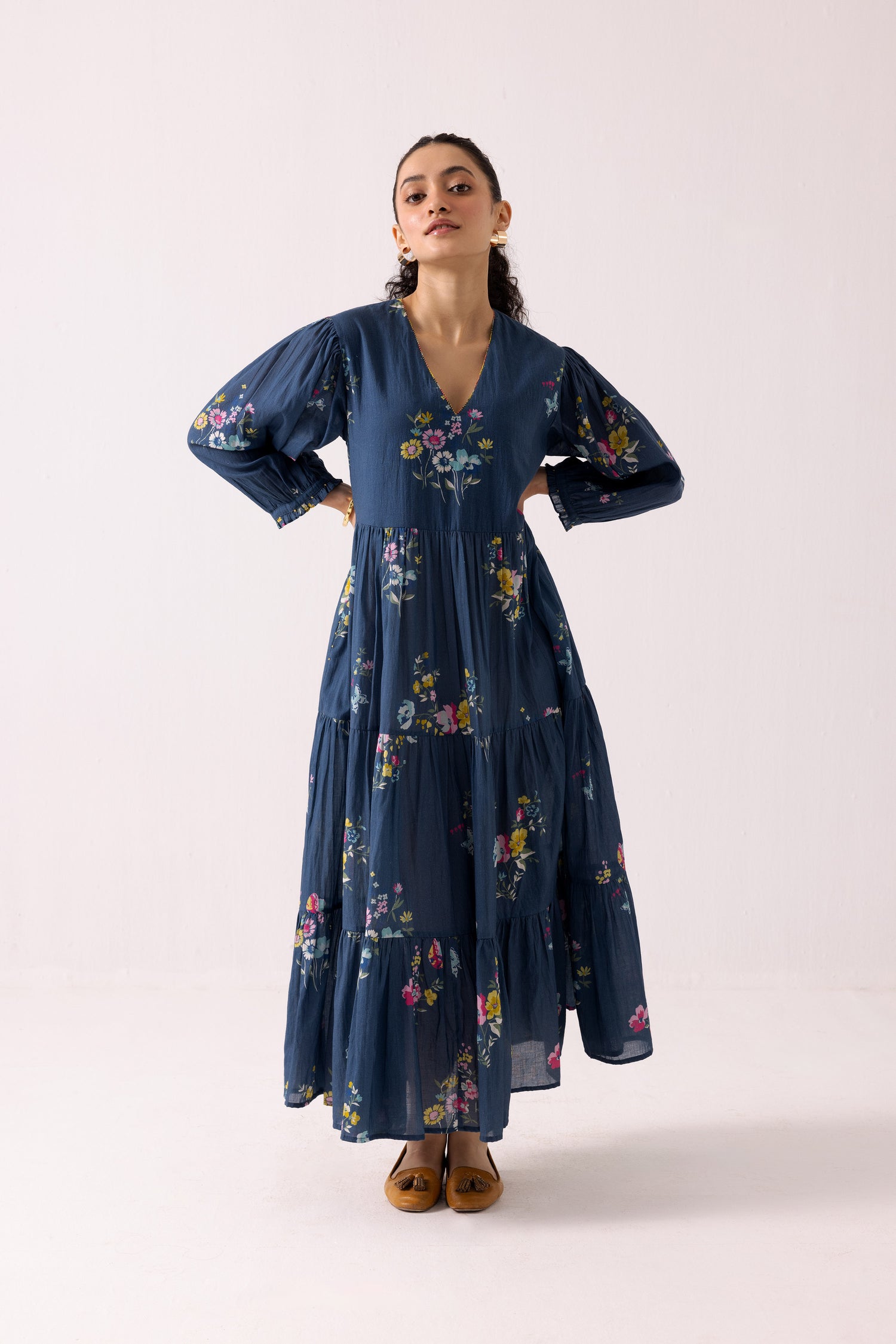 Iris Dress Blue