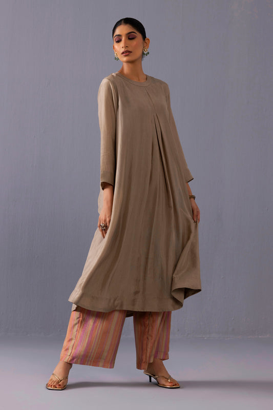 Maya Kurta Set Grey
