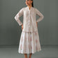 Mary Block print Co-ord set Pink Strips