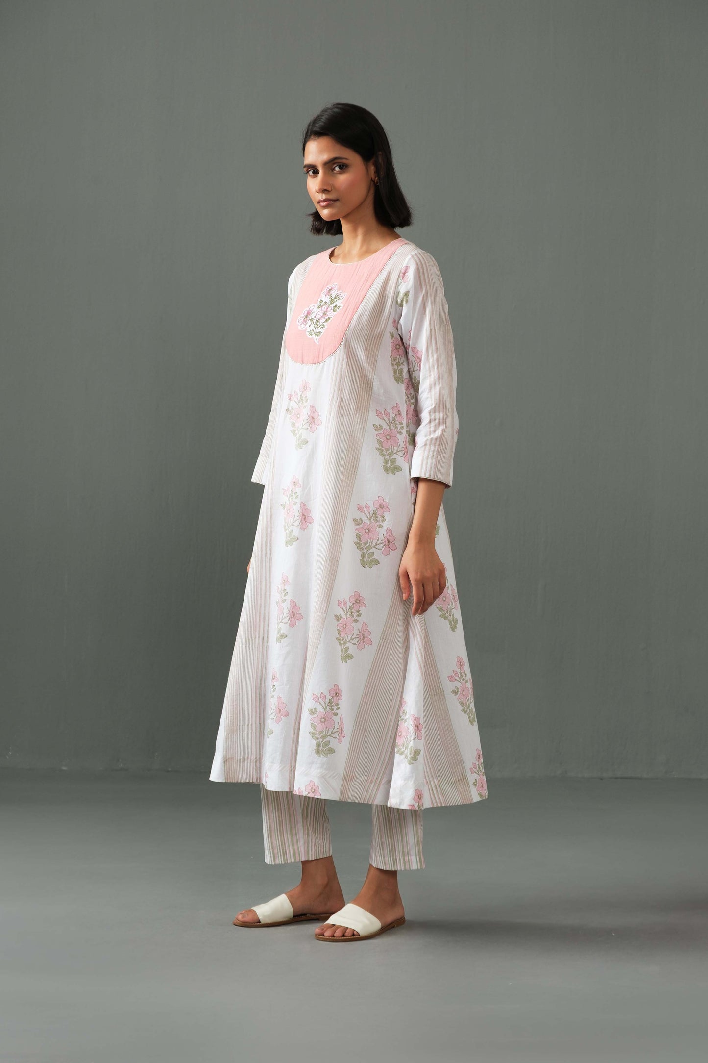 Jule kurta set pink
