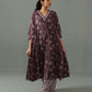 Sagarika kurta set Brown