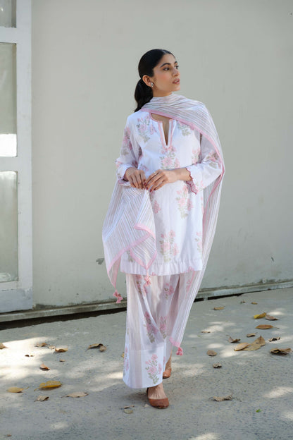 Sofie Farshi Salwar Set Pink