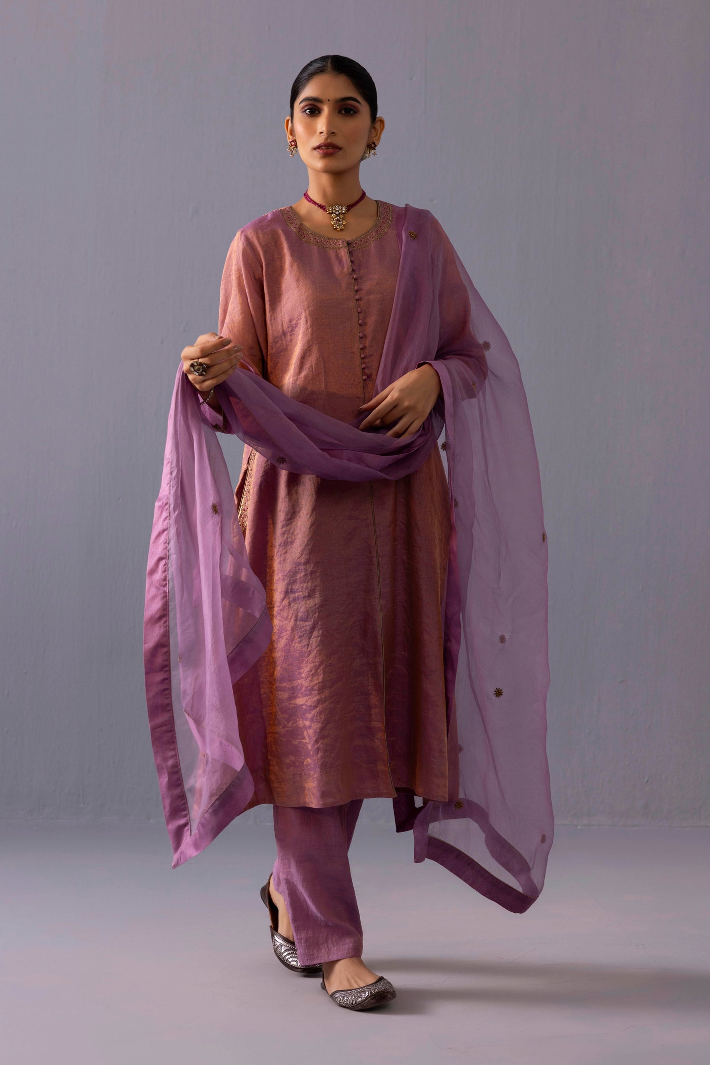 Rashmi Kurta Set Pink