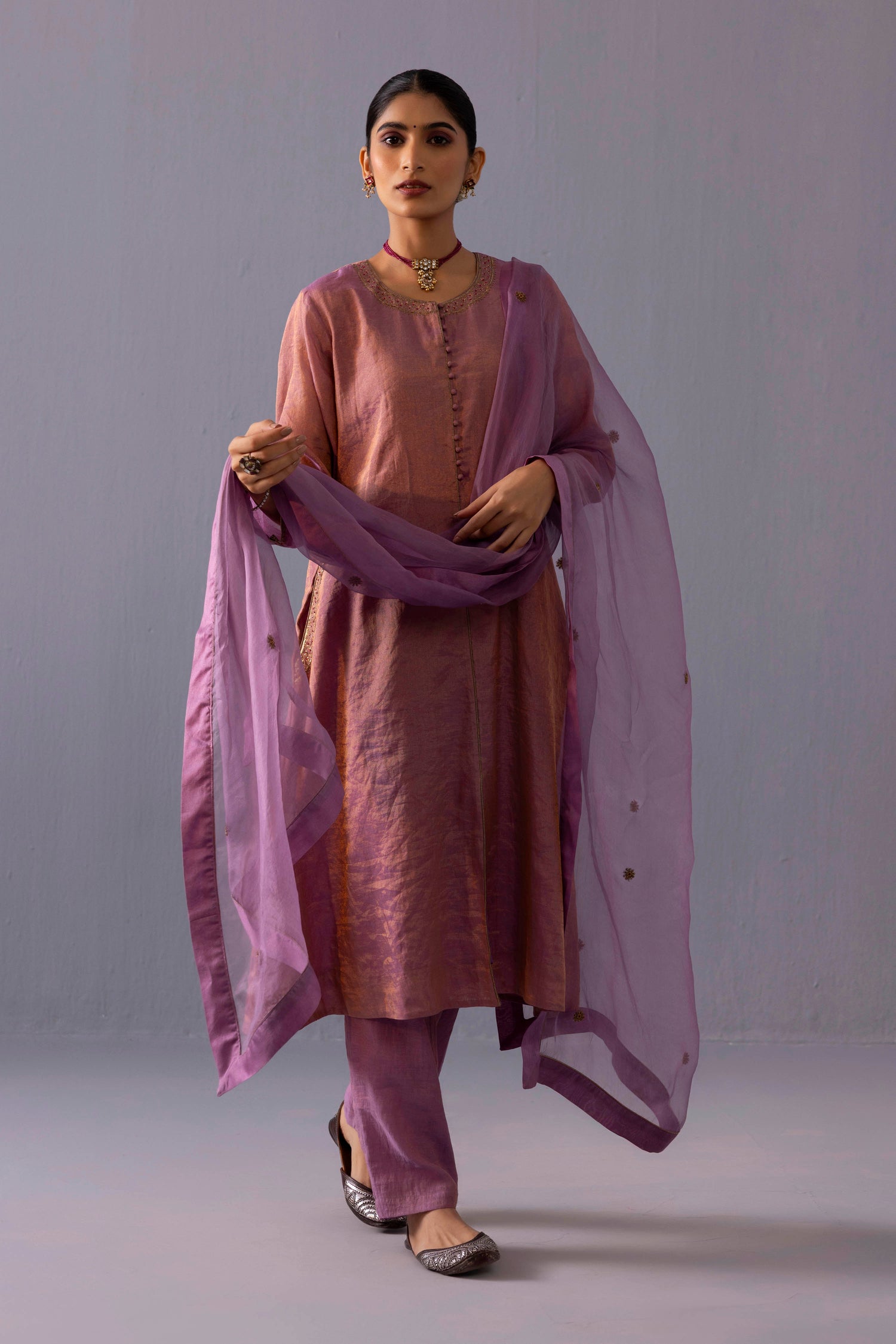 Rashmi Kurta Set Pink