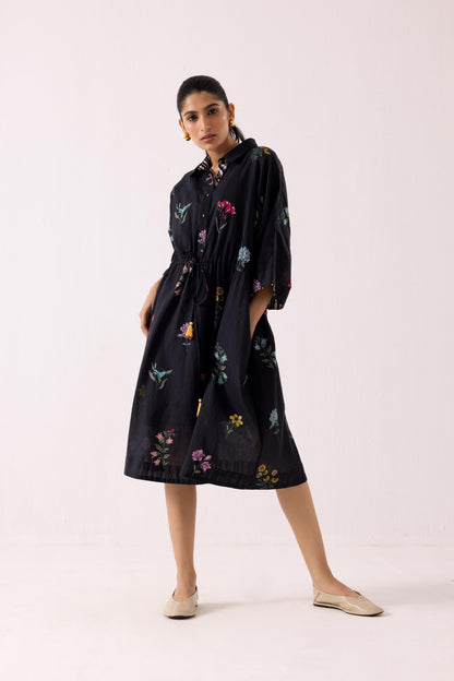 Zinnia Dress Black