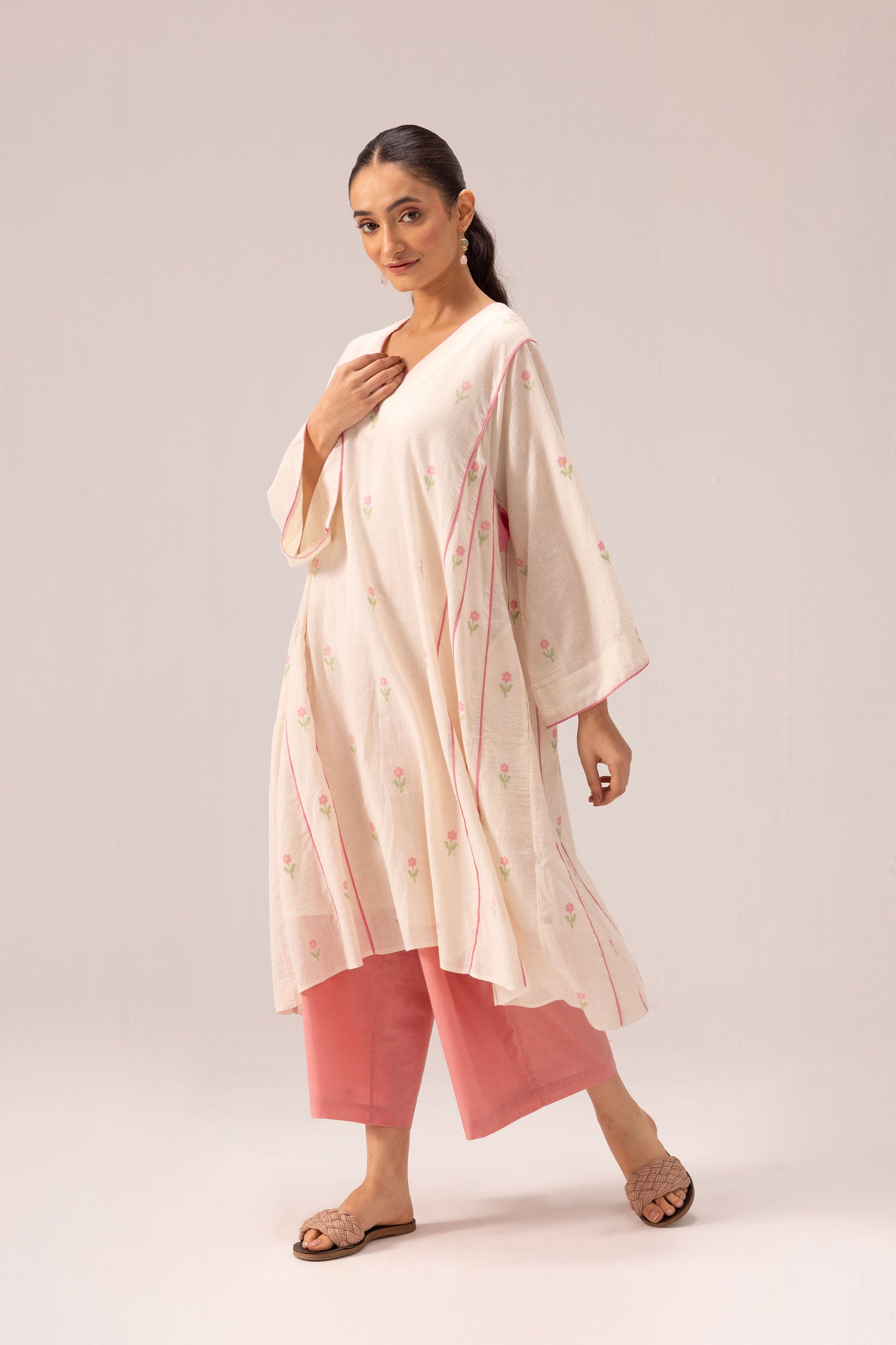 Muskan Kurta Set Pink