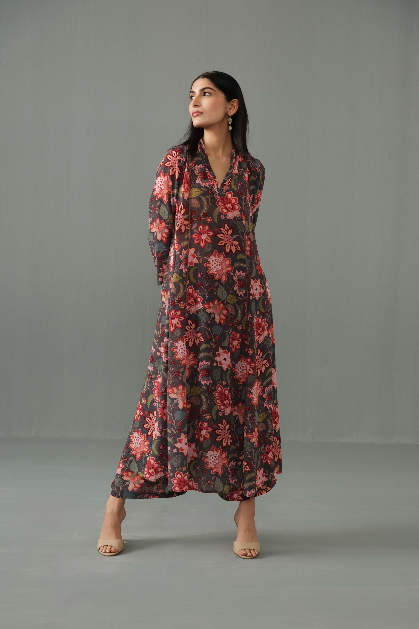 Thea Chintz co-ord set Brown