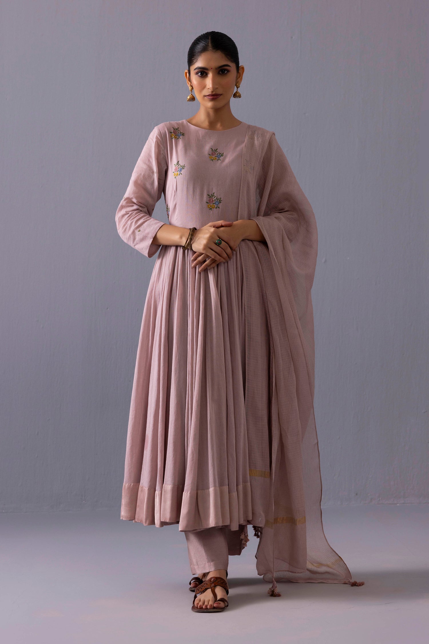 Latika Kurta Set Pink
