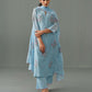 Ella kurta set blue