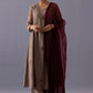 Noor Kurta Set Beige