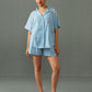 Coral co-ord set Blue