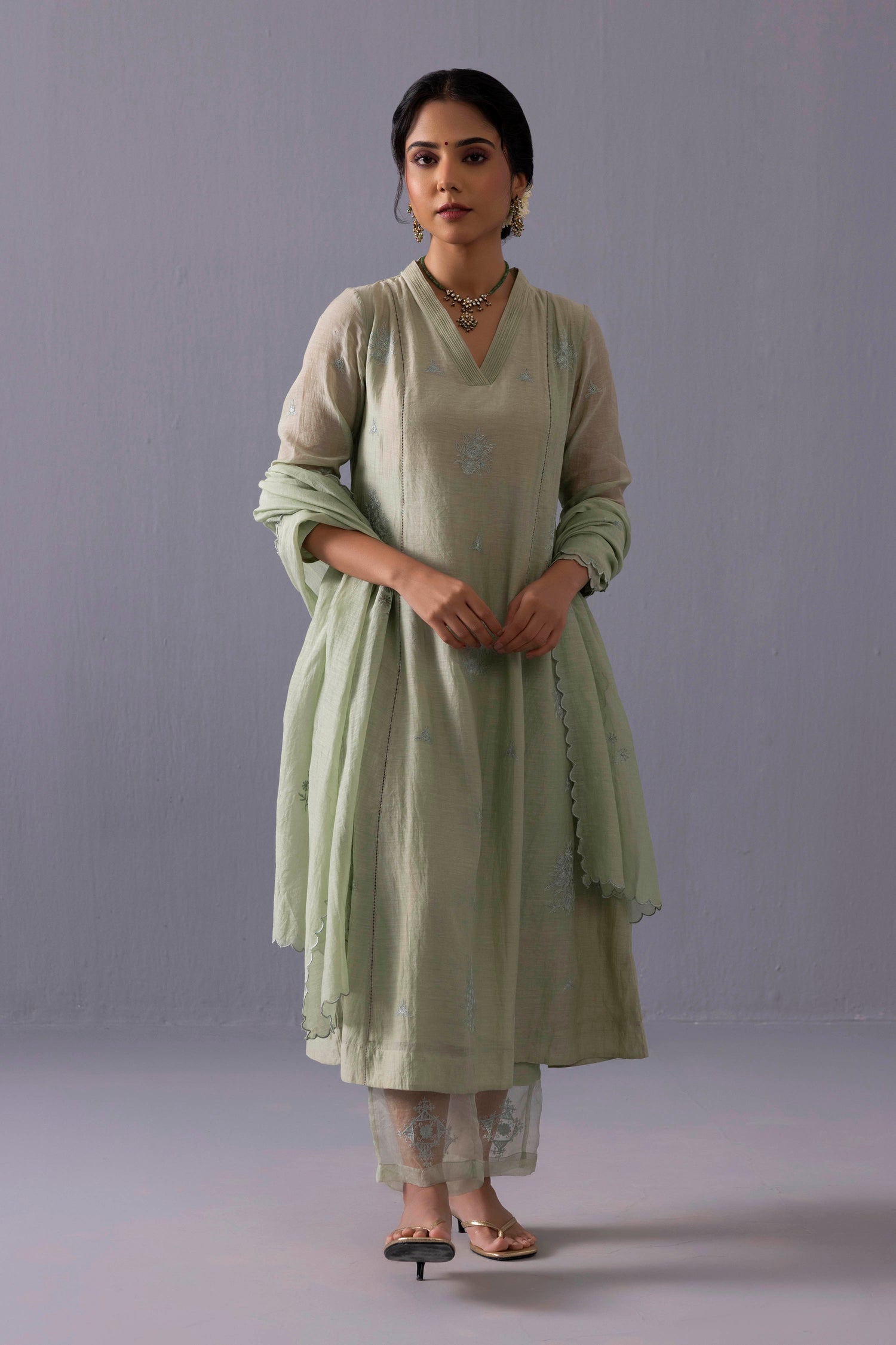 Ankita Kurta Set Green