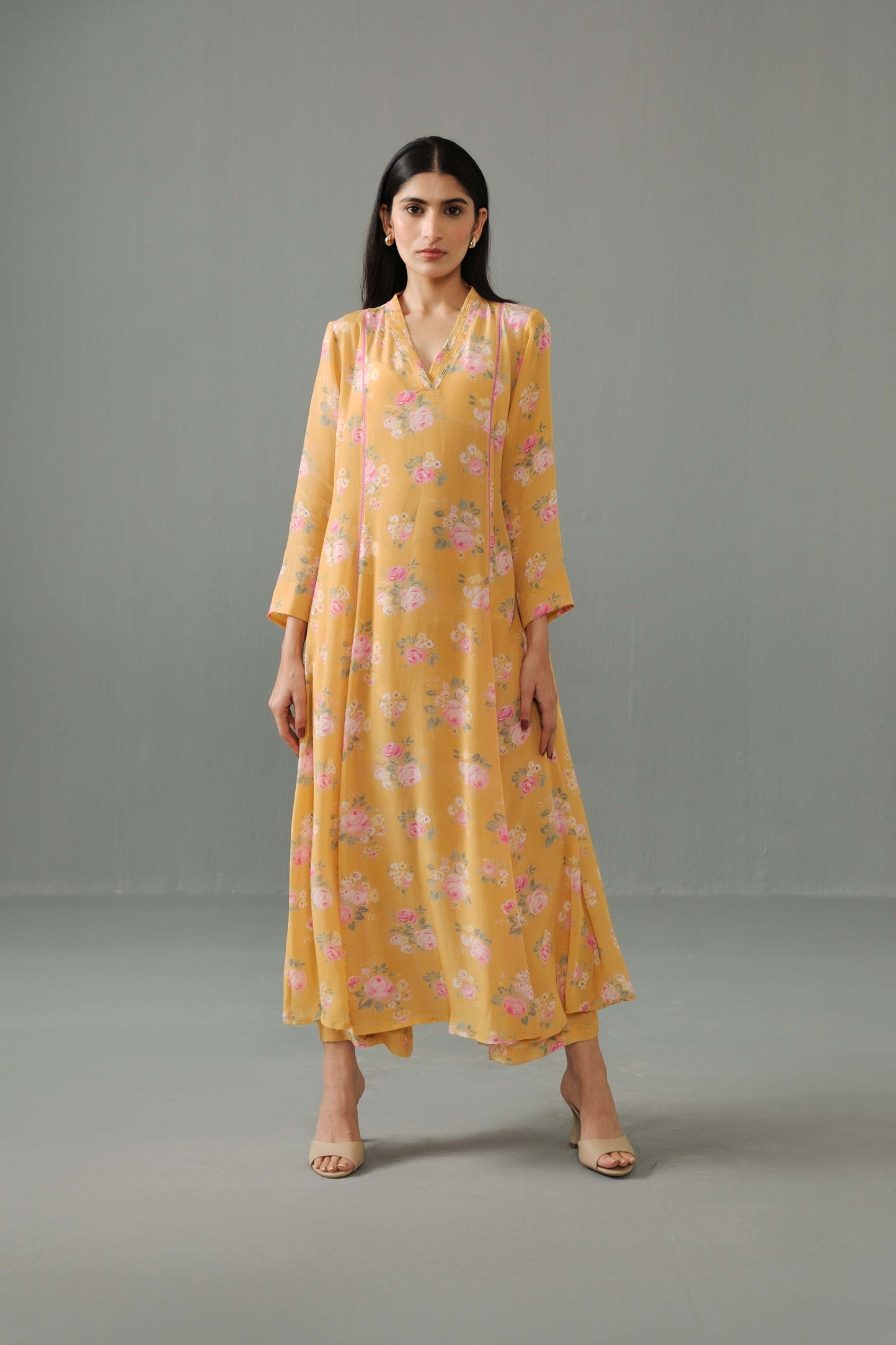 Thea Rose Co-ord Set Yellow