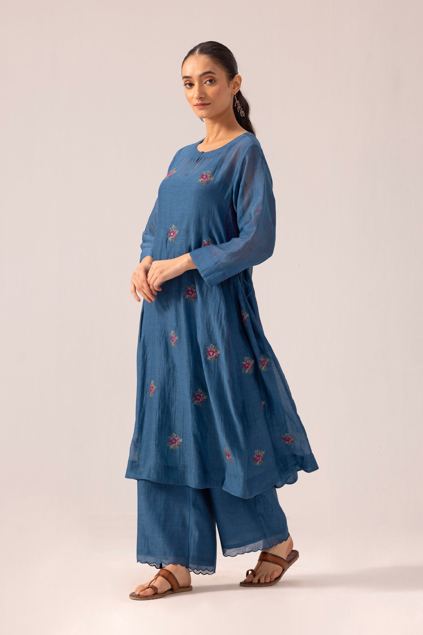 Kashish Kurta Set Blue