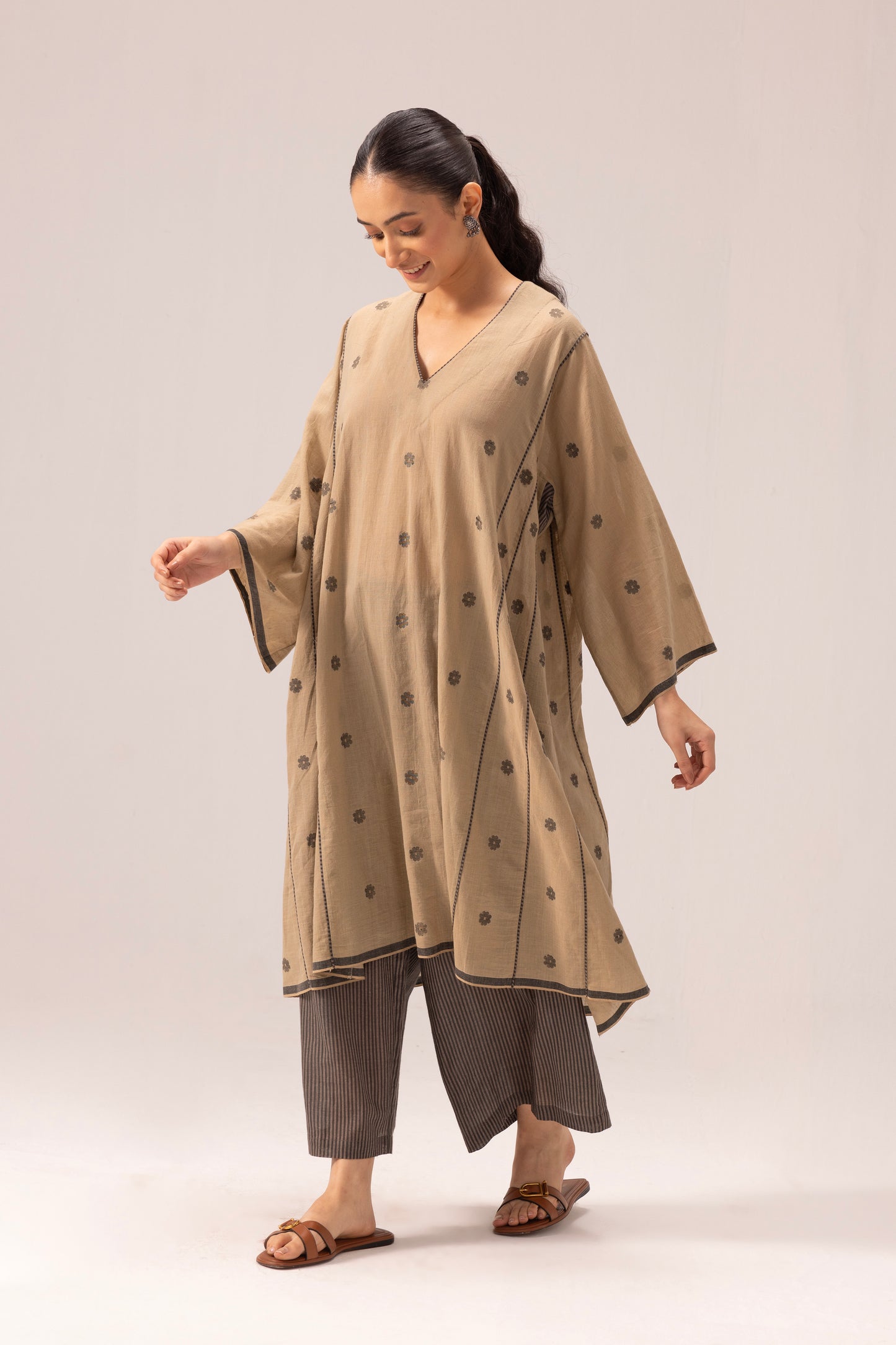 Muskan Kurta Set Brown