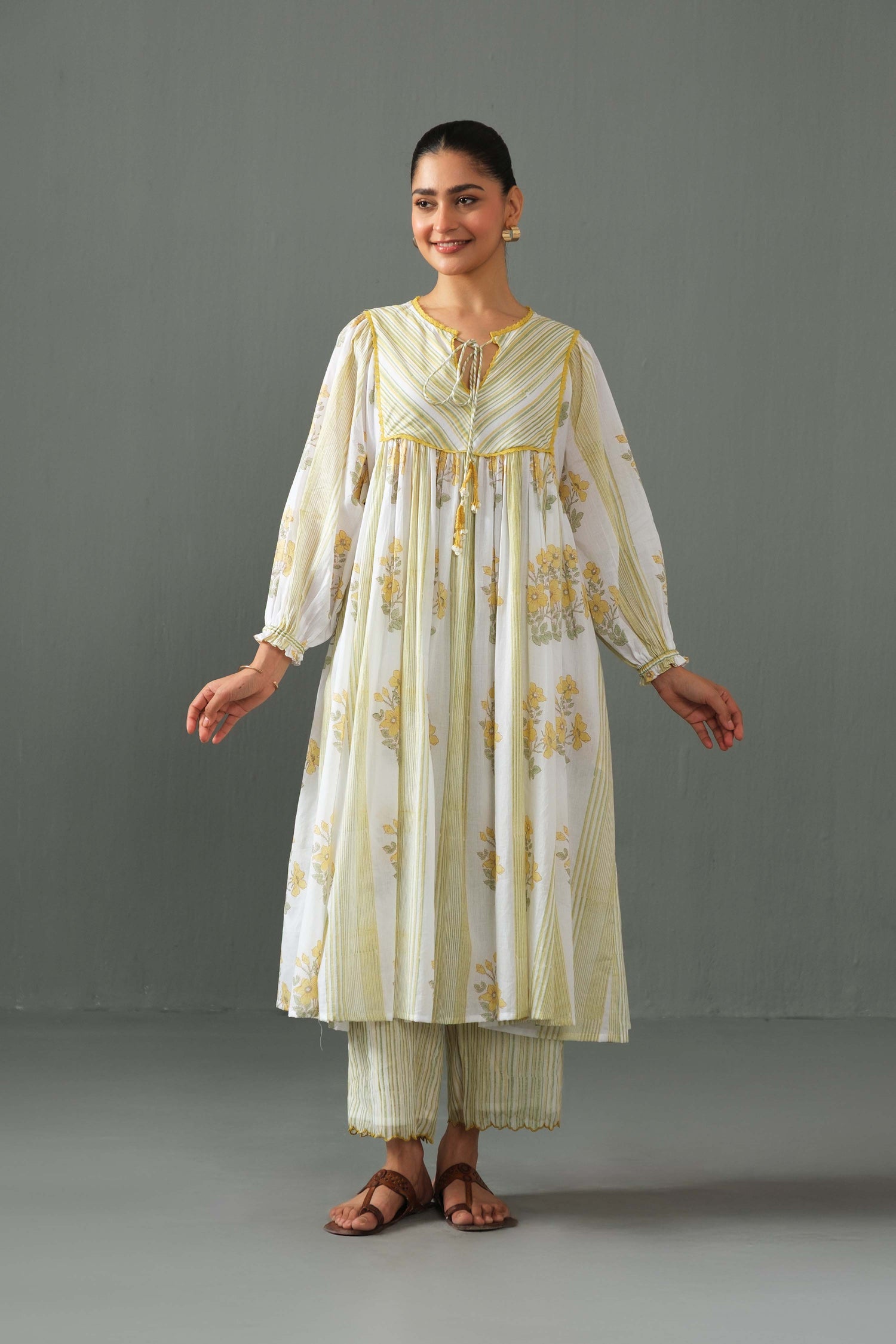 Juliet kurta set yellow