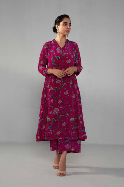 Chintz Thea Set Fuschia
