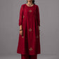 Noor Kurta Dupatta Set Red