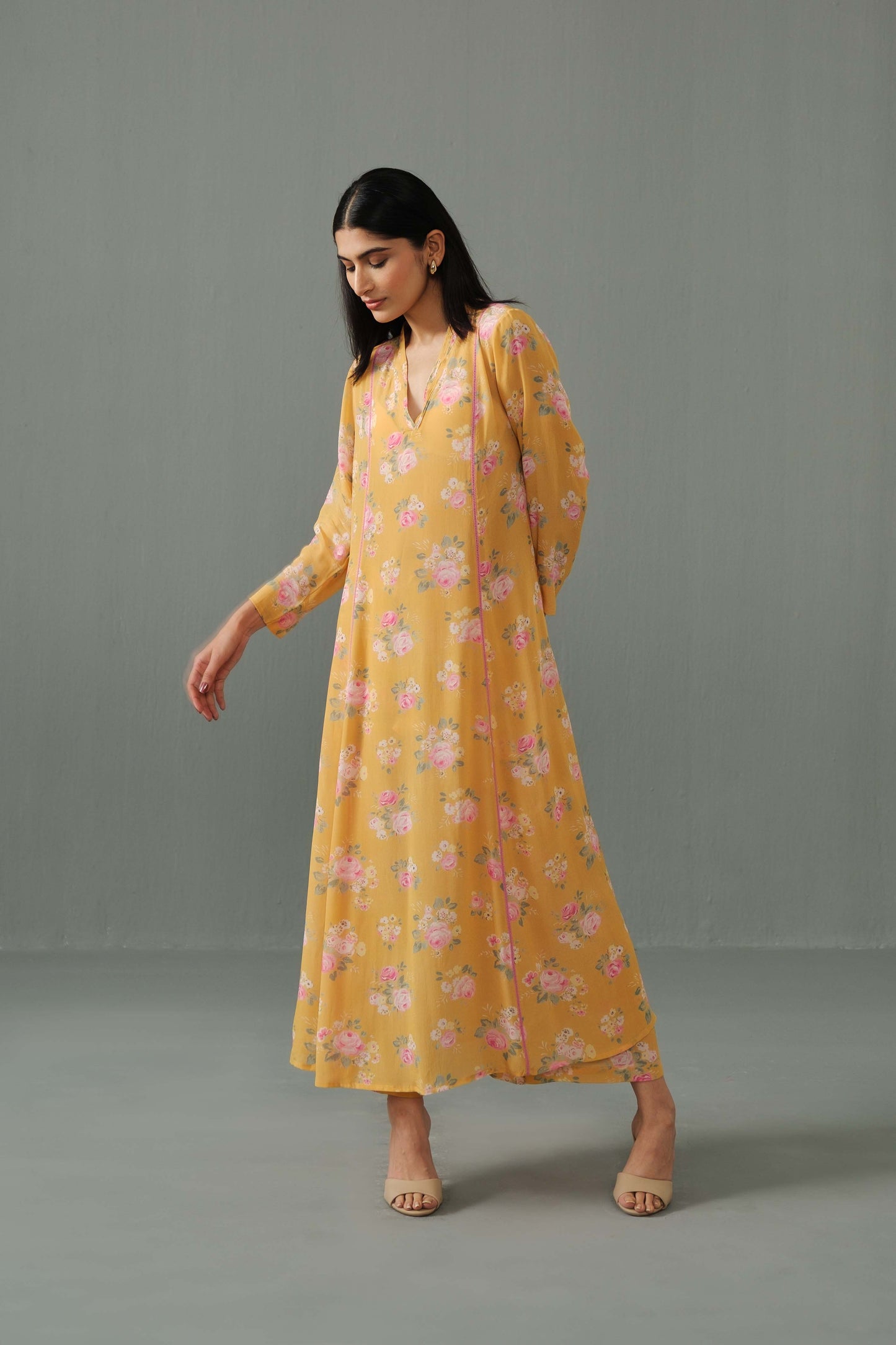 Thea Rose Co-ord Set Yellow