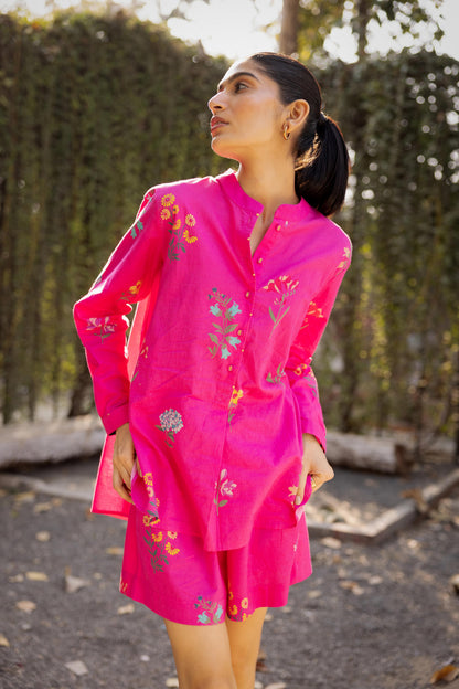 Lily Coord Set Fuschia