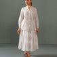 Mary Block print Co-ord set Pink Strips